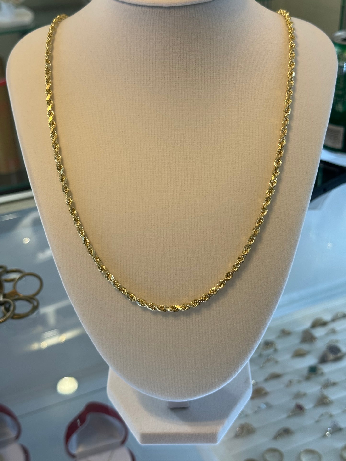 Solid Regular Rope Chain