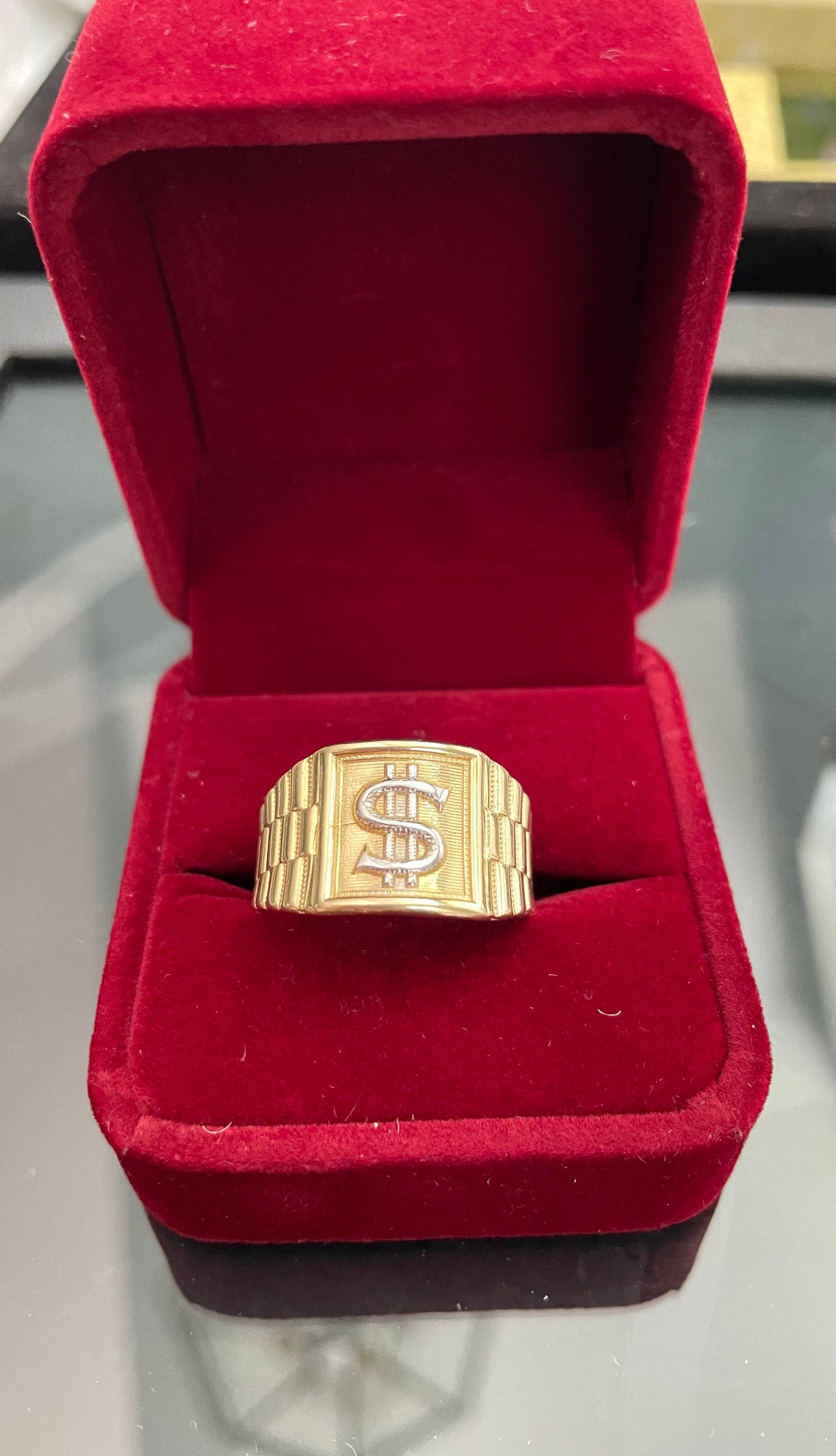 Gold Money ring